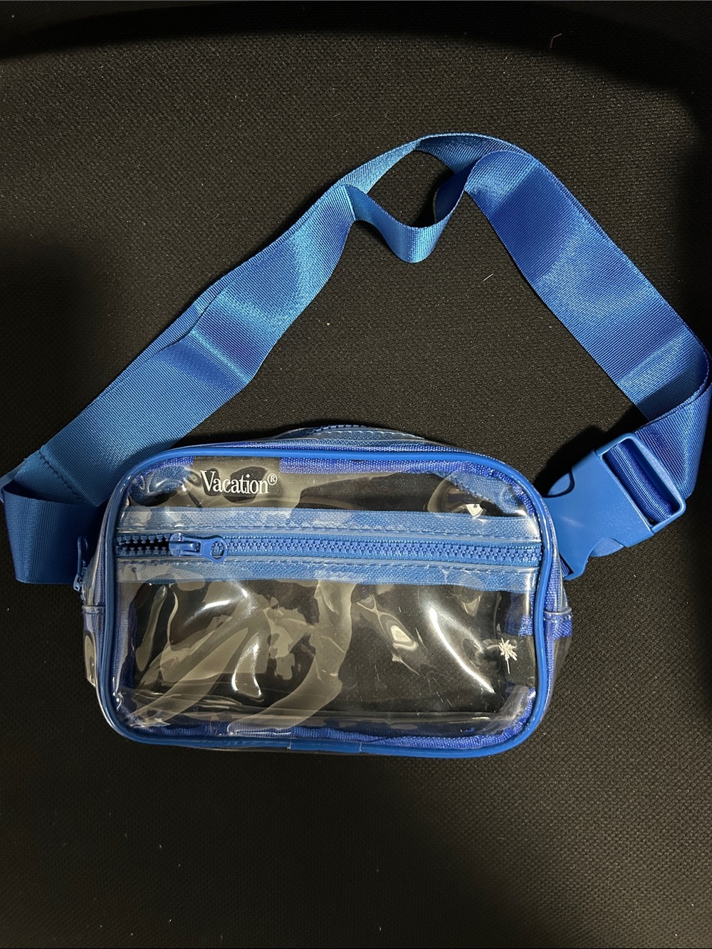 Vacation Clear Blue Mini Crossbody Bag